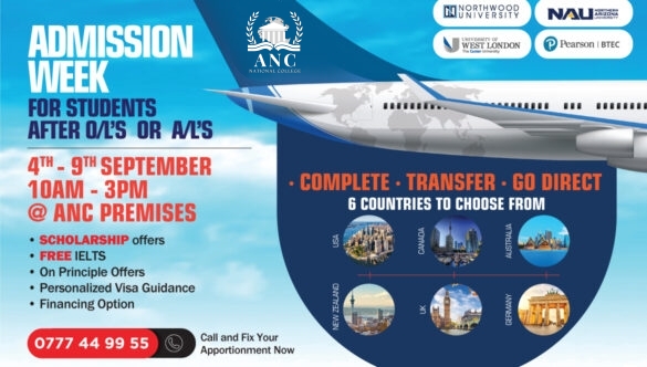 ANC Admission Week September 2023