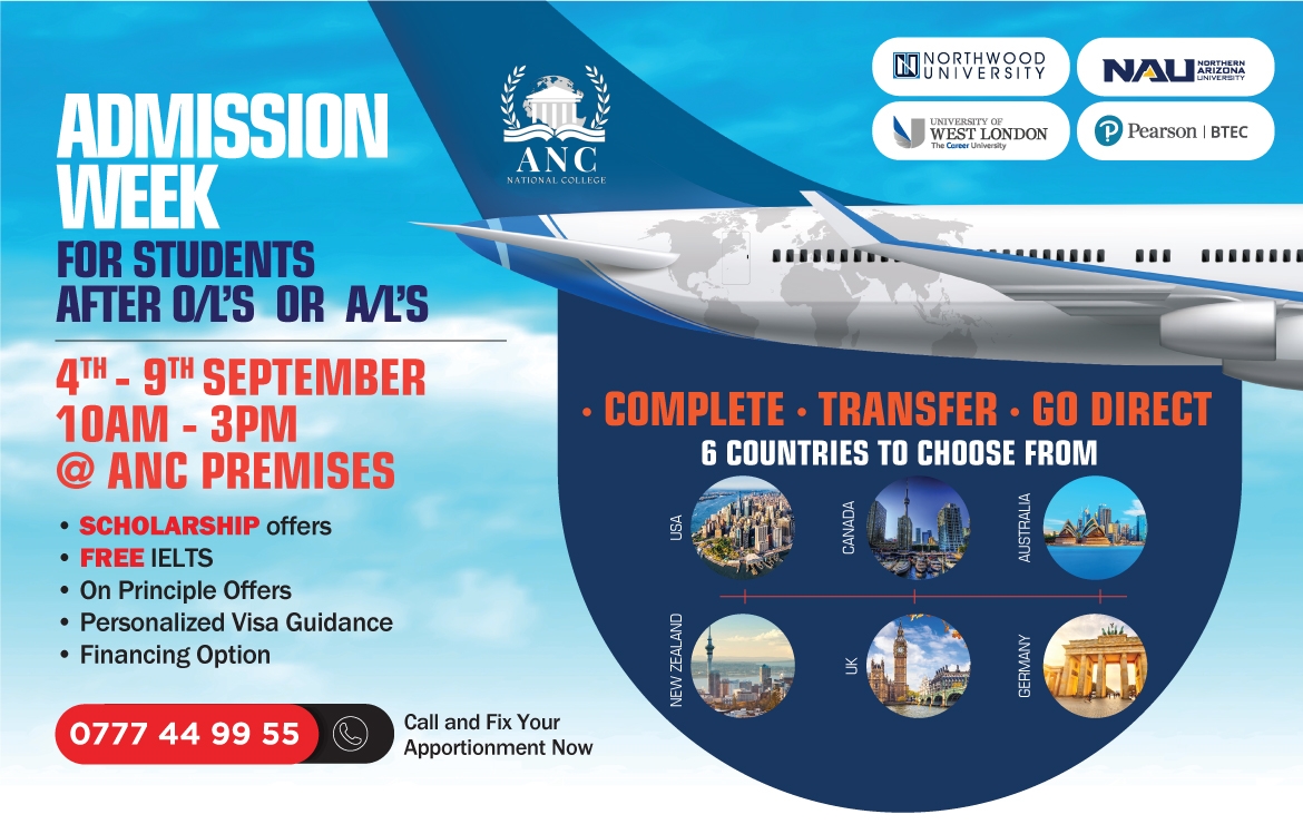 ANC Admission Week September 2023